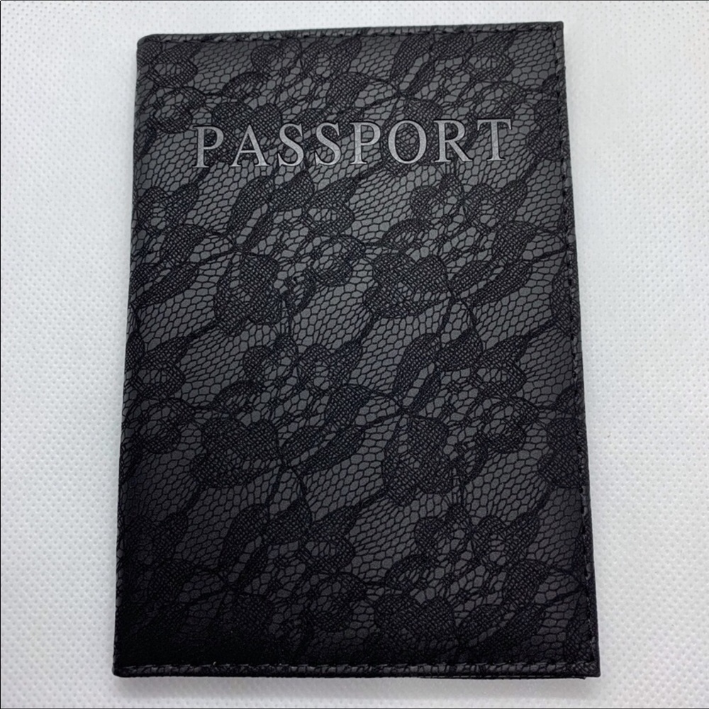 NWOT Black Passport Cover